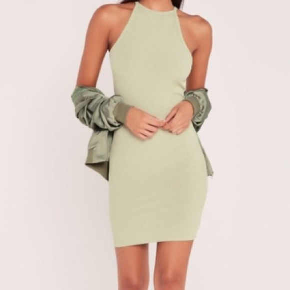 MISSGUIDED X CARLI BYBEL BODYCON DRESS - Picture 4 of 9